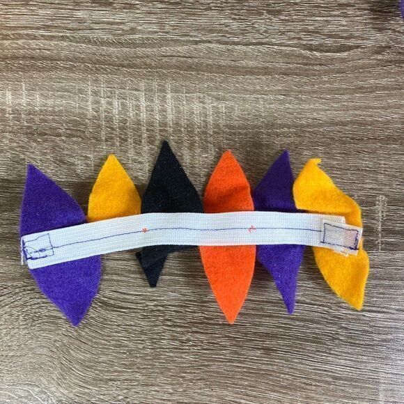 Mardi Gras Jester Hat Bells New Orleans Unisex Costume Halloween Orange Adult OS - Picture 11 of 12